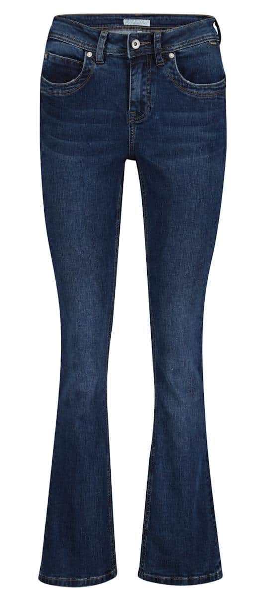 Red button flared Babette L/33