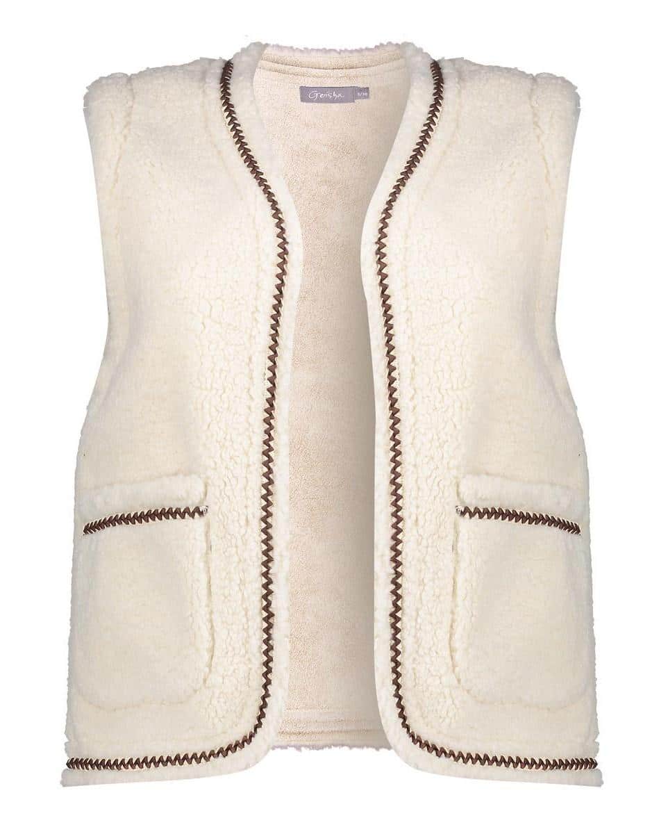 geisha geisha teddy gilet 55541 19 bp 1bl9 n7j t1e6p8