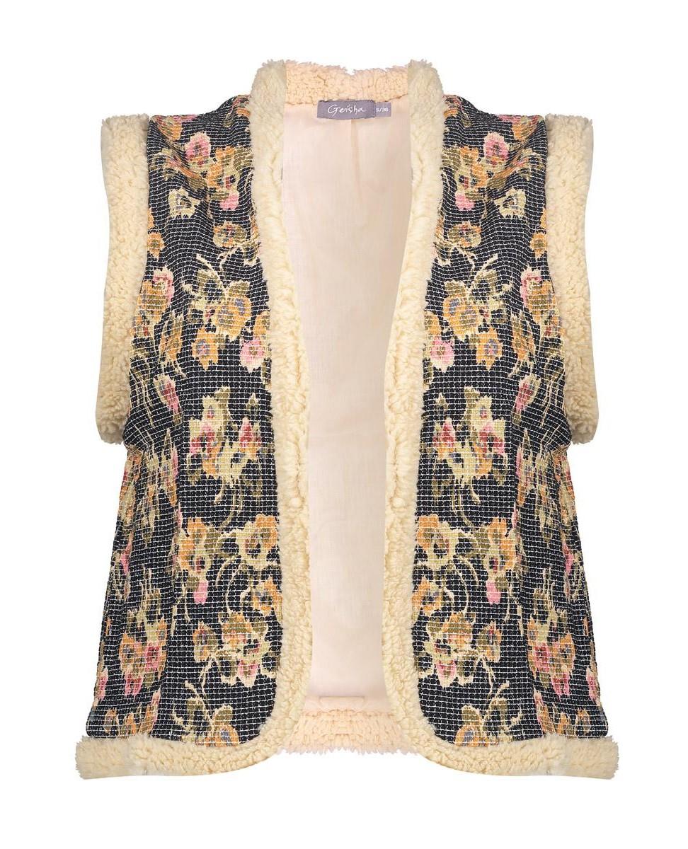 geisha geisha teddy gilet 55717 20 bp 1bla n7p t1e6p8