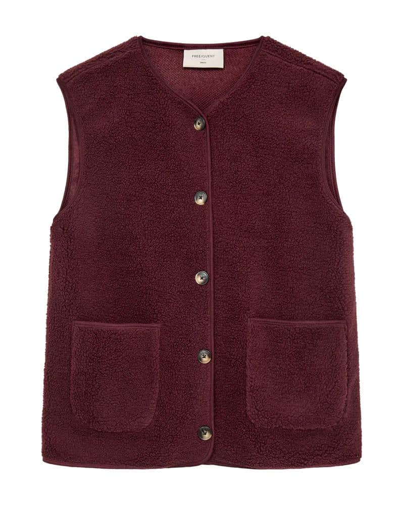 free quent freequent teddy gilet fqteddy bp 1bo5 neb t2sf1t