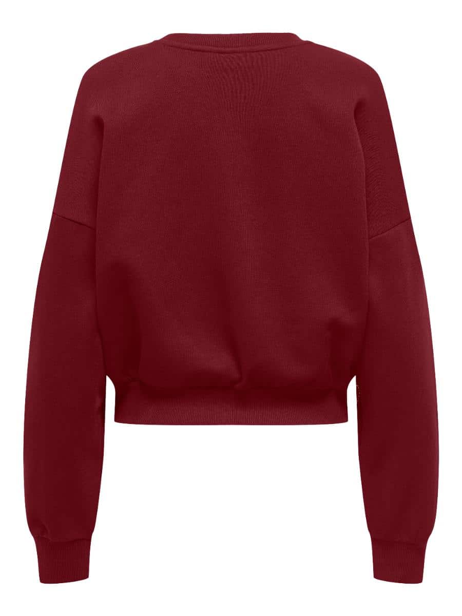 only only bordeaux sweater onlberit bp 1bsg nhc t37dz8