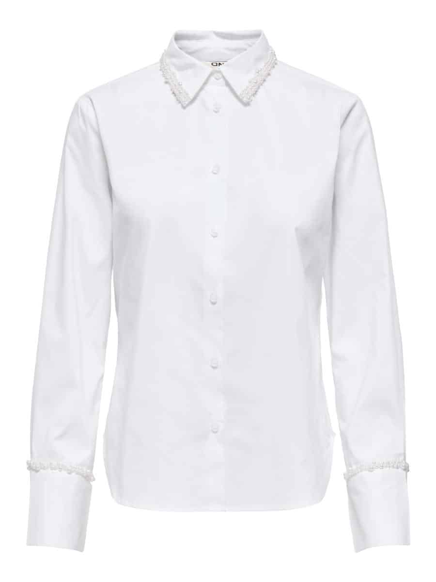 only only witte blouse onlbecs bp 1btt ng9 t375oe