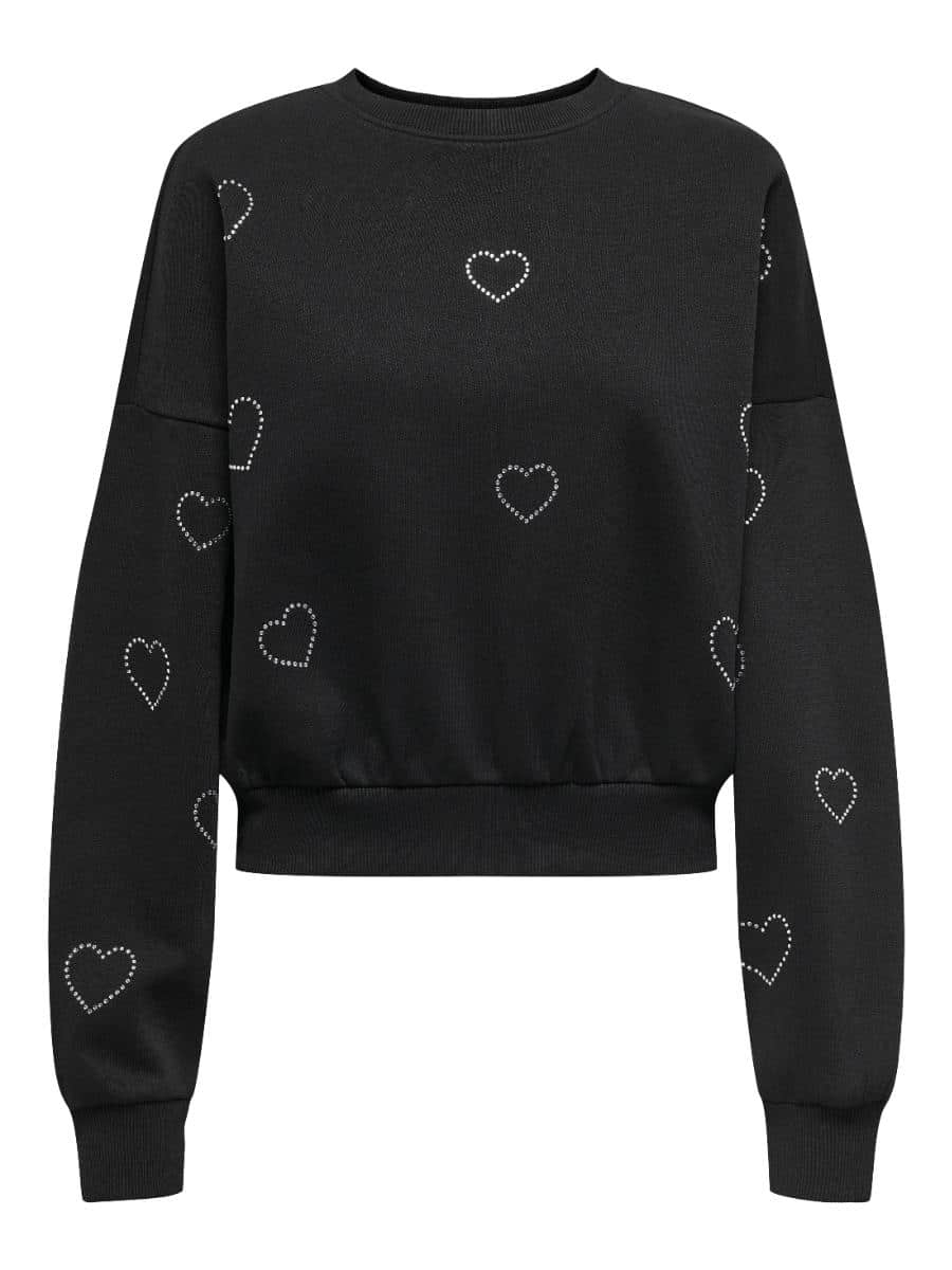 only only zwarte sweater onlberit bp 1bsf nhd t37dz8