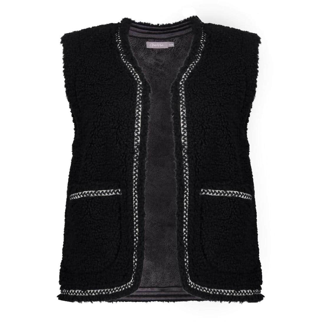 geisha geisha teddy gilet 55541 19 bp 1bua nji t3rohs