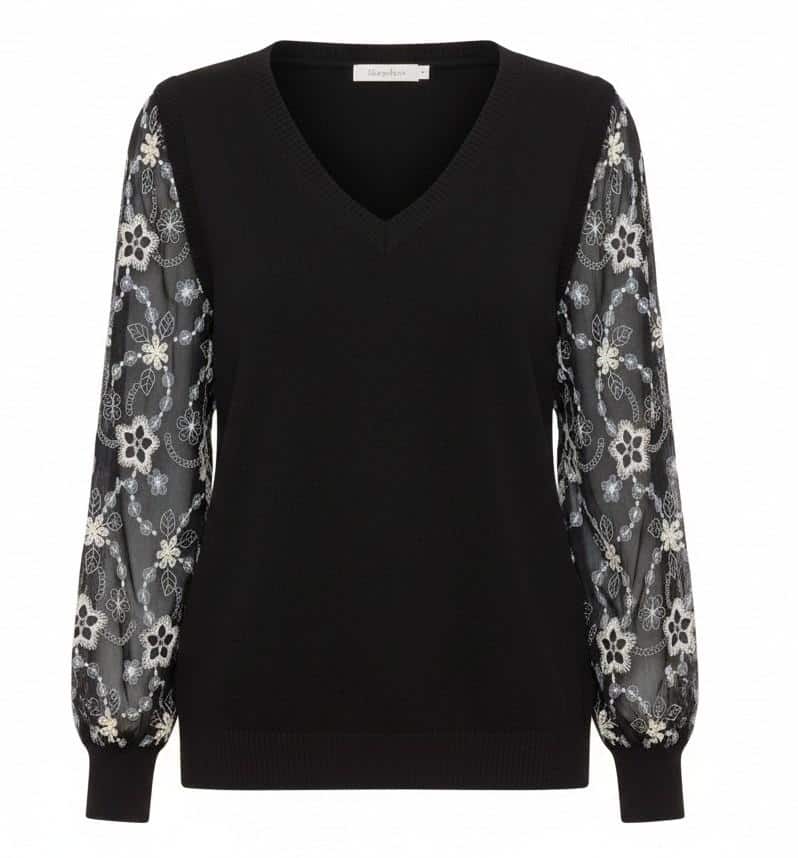 nouveau fashion nouveau fashion zwarte trui bp 1bzm noo t4wfa7