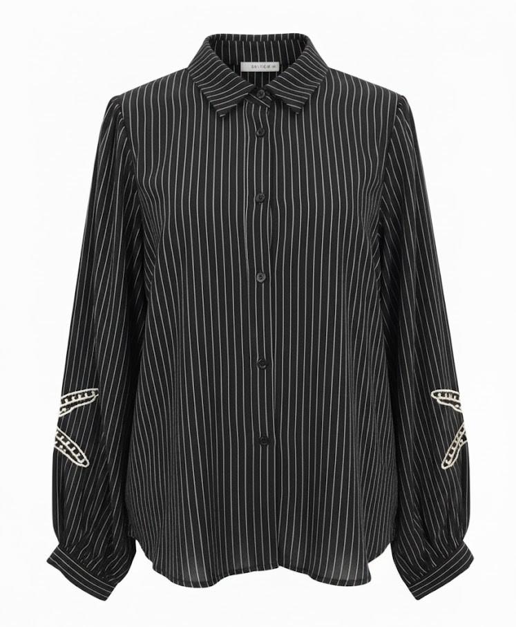 nouveau fashion nouveau fashion blouse streep bp 1bq7 nts t75wfk