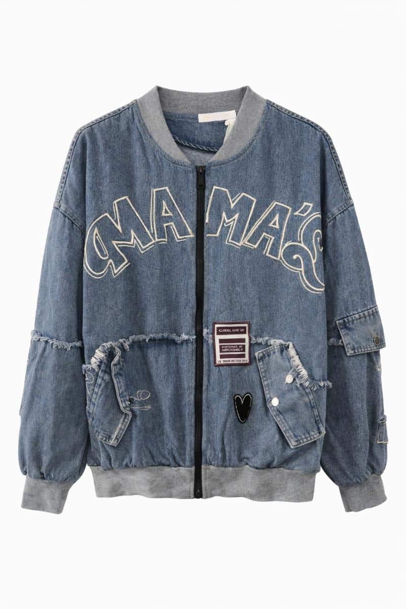 nouveau fashion nouveau fashion spijkerjack bp 1c4v o08 t8yn1f