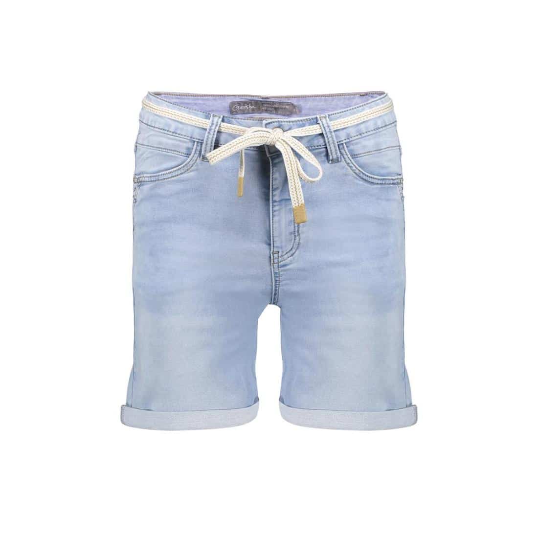 geisha geisha short frances denim bp 1crs oix tck6x7