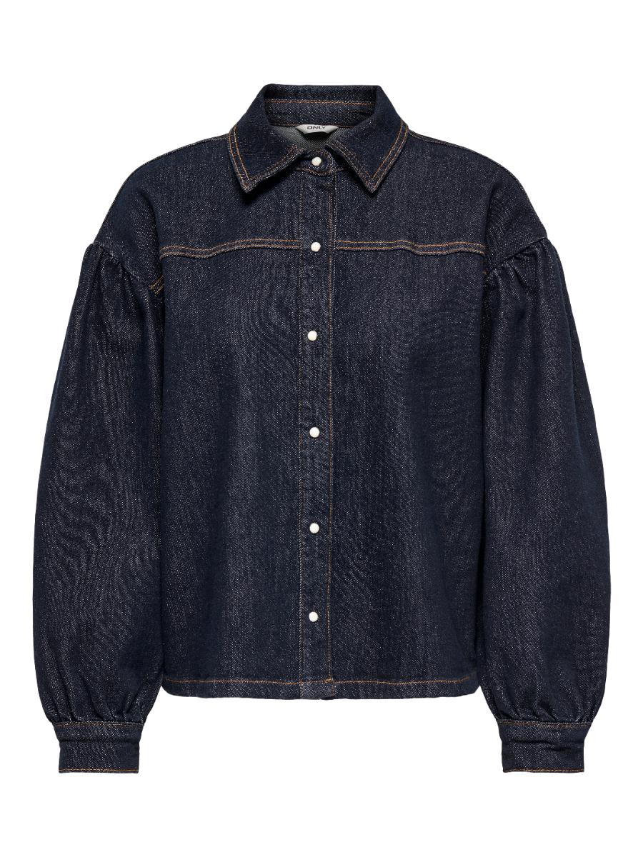 only only spijkerblouse onlnorela bp 1dib pa3 tk2mzn